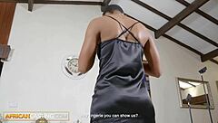 Hot Bald African Model Excels in Job Interview