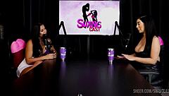 BEAUTIFUL OUTDOOR BDSM CASTING WITH AMY AND TIFANY