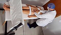 Gynecologist Fingers Patient's Ass And Pussy