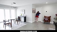 Small Tits Blonde Stepsister Licks Girlfriend Then Joins