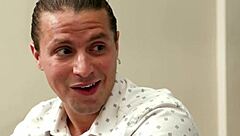 Busty teen 18+ coworker gets horny