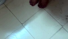 i got stuck in the bathroom with a milf and things got wild