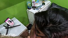 Ortega Sisters Get Rough 3Some Fuck On Live Stream