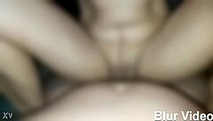 Hot wife rides two men in threesome