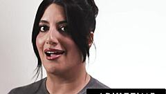 sarah arabic shows how women orgasm with big natural tits