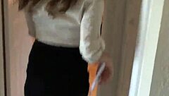 Realtor bent over for doggystyle facial