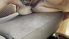 Oh wow, McKenzie Gold cums hard in doggystyle while her customer fucks her!