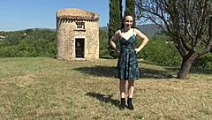 Amandine Screams During Double Vaginal and First Anal Gangbang!