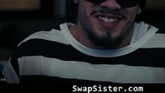 The Freaky Ouija Board Makes Stepsiblings Swap and Fuck!