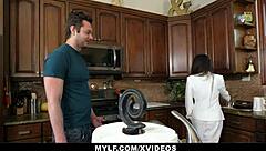 stepmom, reward your helpful stepson with a hard fuck