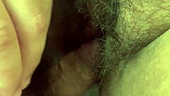 Descriptive Slow Motion Close Up of Mexican Hairy Mature Woman Fucking