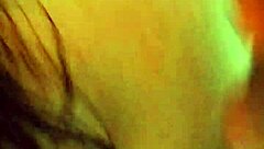 BBW wife sucks dick fresh out of the shower, are her big tits wet?