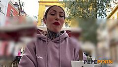 41-year-old spanish cougar lara croft debuts in porn