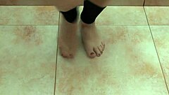 Sexy feet dancers perform enticing routines!