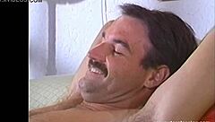 playmate of the month showcases trimmed pussy and big cock