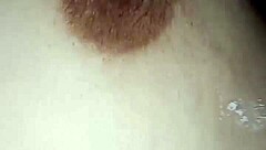 gretala enjoys the cock sliding on her tits in a sensual story