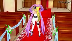 Angewomon Blonde Slut Masturbates In Angelic Form Digimon