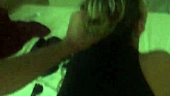 Fat amateur prostitute bends over for friend to fuck wet pussy hard