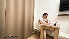 Stepmom Kira Queen Relaxes Stepson With Rough Blowjob And Tits During Homework