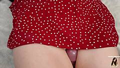 Stepdaughter Surprised By Penetration And Cum All Over Panties