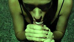 Transsexual Safada Sucks Cock Bareback After Party