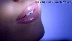ariana grande shows her cute tongue in sexy focus 😍