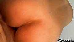 busty white-skinned colombian mature woman loves cock in pov