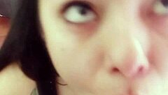 i enjoy watching my latina friend give a homemade blowjob with deep throat