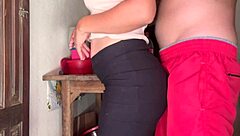 hot married woman caught filling pussy at wedding.