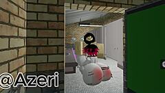 Me follo a mi amiga en un baño público