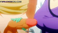 dr milf gave me a handjob during a routine visit in hentai