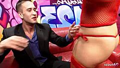 Hey stranger, fuck me rough in these stockings while I ride your huge cock