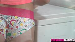 Stepsister Fucked Rough By Horny Stepbrother!