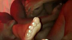 Thick Ebony With Big Tits And Toes Gets Fucked By BBC