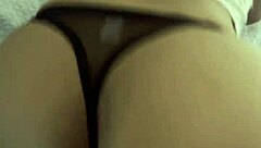 latina moves on big cock in bed