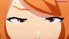 dr milf gave me a handjob during a routine visit in hentai