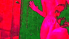 Beautiful Latina pornstar fingers brunette's pussy in bisexual girl on girl shower sex