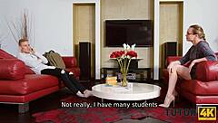 i fuck the physics tutor on the red couch as the handsome heartbreaker