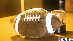 Stepdad's Team Lost, but Teen Charly Summer Offers Blowjob Consolation