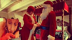 Granny Carmen's Christmas In July Vibrator Fuck