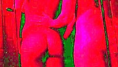 Beautiful Latina pornstar fingers brunette's pussy in bisexual girl on girl shower sex