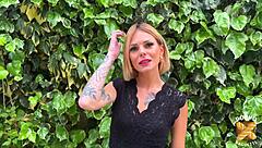 Naomi And Pam, Two Beautiful European Blondes, Share A Cock In A Threesome.