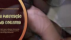 brazilian bunny gets purified with monster cock in her ass