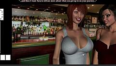 i play tara 2, entering the sauna with zayna in the hotel ending