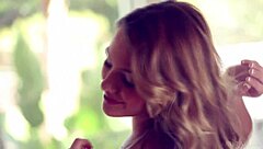 Beautiful Teen Kenna James Undresses and Shows Shaved Pussy