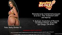 Sweet Babe Kelly Divine Passionately Blows Big Dick