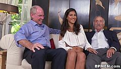 Latina Teen Blows Old Man's Cock South