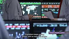 Blonde Milf Bent Over In Shop