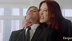Redhead Mistress Maitland Overtakes Domme Bridgette B Bound