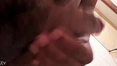 Peruvian Girl Gets Massage Before Shower